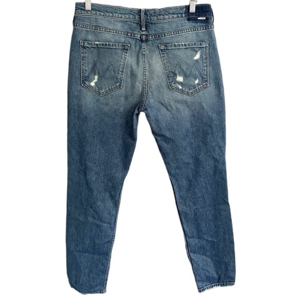 Mother Superior The Flirt Fray Cold Feet Jeans - 30" - Picture 12 of 13